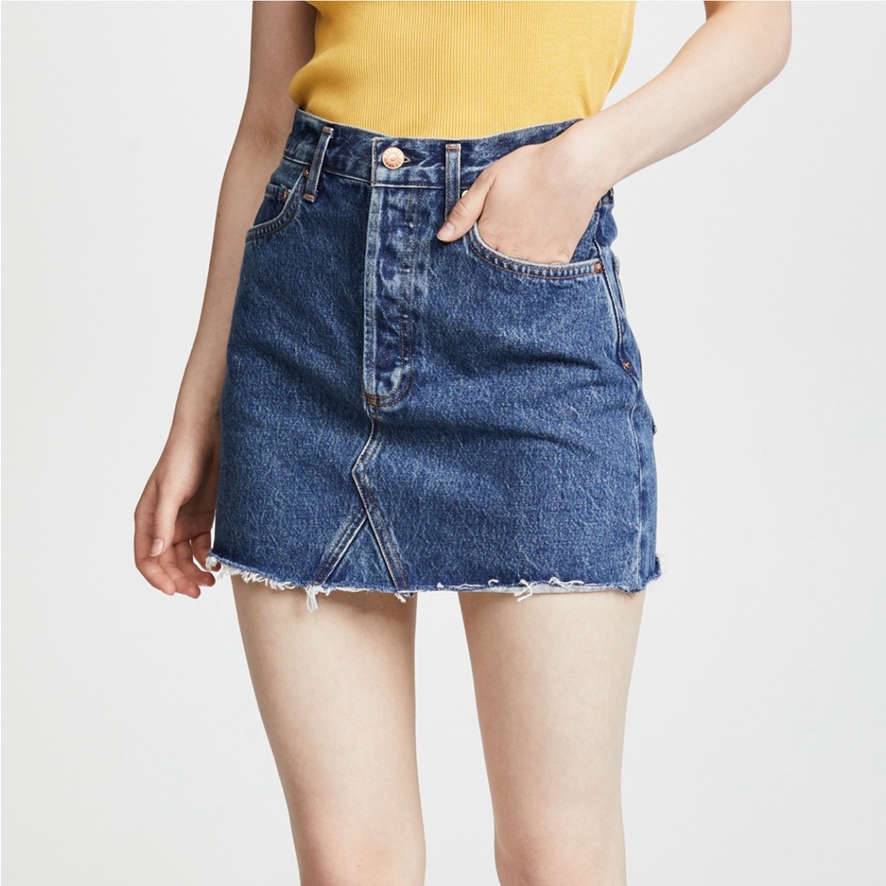 AGOLDE | Quinn Skirt | denim skirt | Sz 31